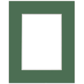 Passe partout 24x30 (15x21) ZIELONE MALACHITE - LUCA Q5506