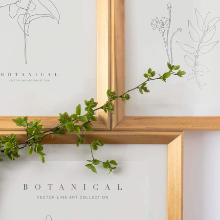 Ramka drewniana MAGIC NATURE 0 15x21 cm