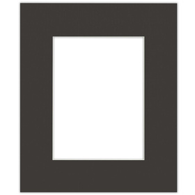 Passe partout 50x60 (30x40) CZARNE BLACK LUCA Q5801