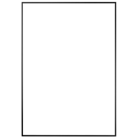 Ramka aluminiowa czarna ROYALL 70x100 cm