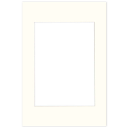 Passe partout 20x30 (15x21) LUCA Q5104 OFF WHITE - BIAŁY