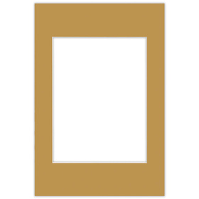 Passe partout 40x60 (30x40) BRĄZOWE CARMEL - LUCA Q5601