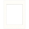 Passe partout 30x40 (24x30) LUCA Q5102 SNOW WHITE BIAŁY
