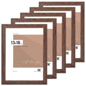 Pakiet 5 szt. brązowych ramek FDM 6 13x18 cm