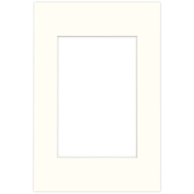 Passe partout 30x45 (20x30) LUCA Q5104 OFF WHITE - BIAŁY