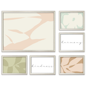 Zestaw srebrnych ramek na 6 zdjęć PRESTO S GF0002