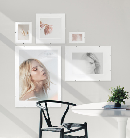 Antyrama ze szkłem 15x21 cm