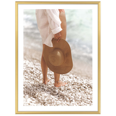 Ramka aluminiowa złota ROYALL 29,7X42 cm