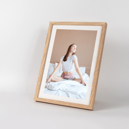 Pakiet ramek z drewna dębowego 3 szt. OAK 21x29,7 cm