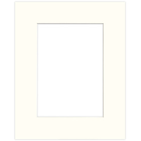 Passe partout 24x30 (15x21) LUCA Q5104 OFF WHITE - BIAŁY