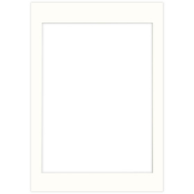 Passe partout 70x100 (60x80) LUCA Q5105 MILK - MLECZNY