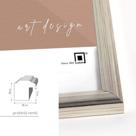Ramka drewniana DRWA F S 13x18 cm