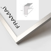 Ramka Srebrna LUX S 50x50 cm