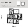 Multirama na 7 zdjęć MULTI  HEN 2 ramka na zdjęcia - czarna
