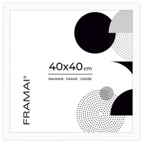 Ramka biała HEN 1 40x40 cm