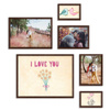 Zestaw brązowych ramek na 6 zdjęć HIT 4 GF0010