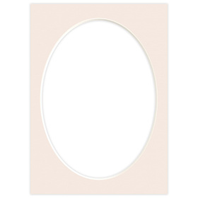 Passe partout 15x21 (13x18) OWAL BEŻOWE POWDER - LUCA Q5205