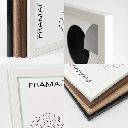 Ramka biała HEN 1 40x60 cm