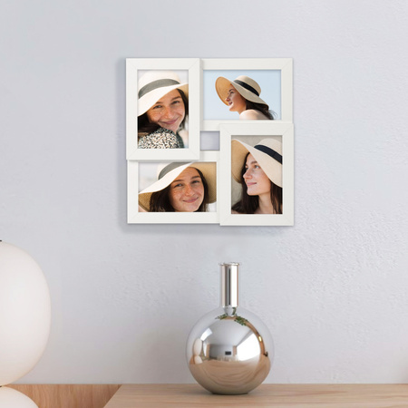 Multirama MULTI HEN BIAŁA ramka na 4 zdjęcia