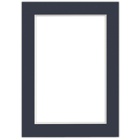 Passe partout  13x18 (10x15) GRANATOWE NAVY - LUCA Q5403