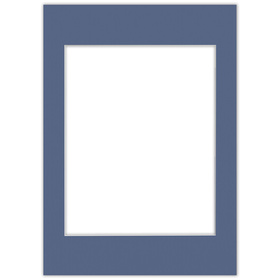 Passe partout 50x70 (40x50) NIEBIESKIE BLUE - LUCA Q5402