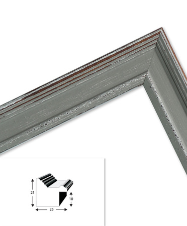 Ramka drewniana DRL Z 02 50x60 cm