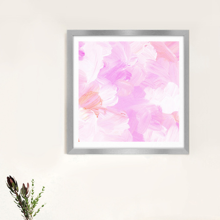 Ramka srebrna HEN S 40x40 cm