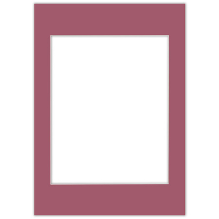 Passe partout 50x70 (40x50) CZERWONE RAPSBERRY - LUCA Q5704