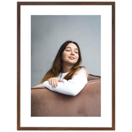 Ramka brązowa HEN 4 60x80 cm