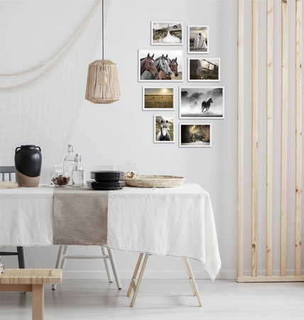 Zestaw białych ramek na 8 zdjęć PRESTO 1 GF0007