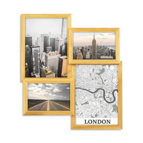 Multirama MULTI NATURAL 44 ramka na 4 zdjęcia