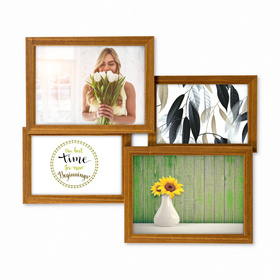 Multirama MULTI  BROWN 42 ramka na 4 zdjęcia