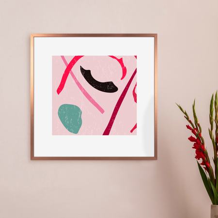 Ramka miedziana LUX M 50x50 cm