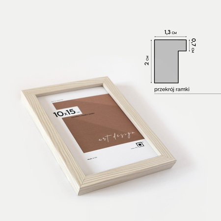 Pakiet 3 szt. brązowych ramek FDM 6 40x50 cm