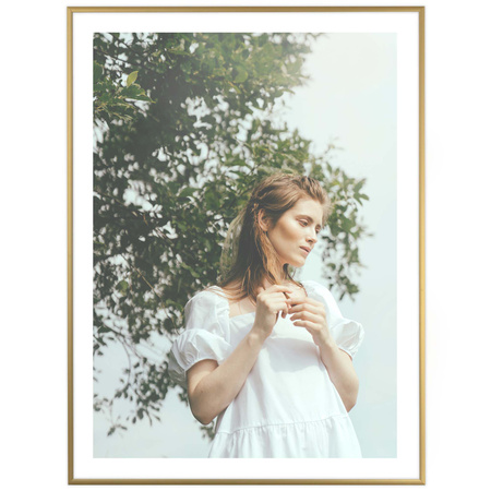 Ramka aluminiowa złota ROYALL 60x80 cm