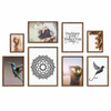 Zestaw brązowych ramek na 8 zdjęć PRESTO 4 GF0009
