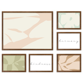 Zestaw brązowych ramek na 6 zdjęć PRESTO 4 GF0002