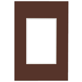 Passe partout 10x15 (6x9) BRĄZOWE CHOCOLATE - LUCA Q5603