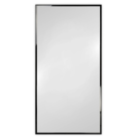 Lustro w ramie czarnej wysoki połysk wiszące LUCA LU-1965