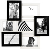 Multirama na 7 zdjęć MULTI HEN 1-2 ramka na zdjęcia - czarno-biała