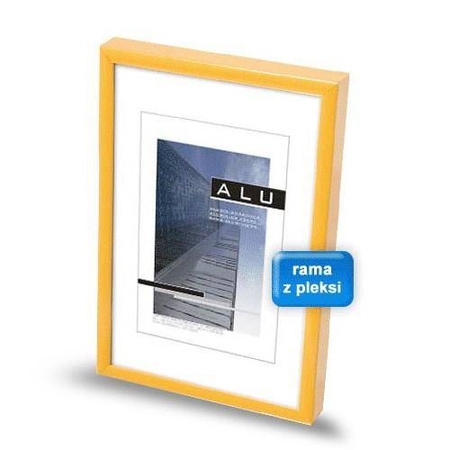 Ramka ALU CP 10 ŻÓŁTA 40x60 cm