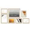 Zestaw naturanych ramek na 7 zdjęć PINIA 00 GF0023