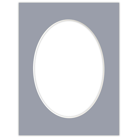 Passe partout 18x24 (13x18) OWAL- BŁĘKITNE SKY - LUCA Q5401