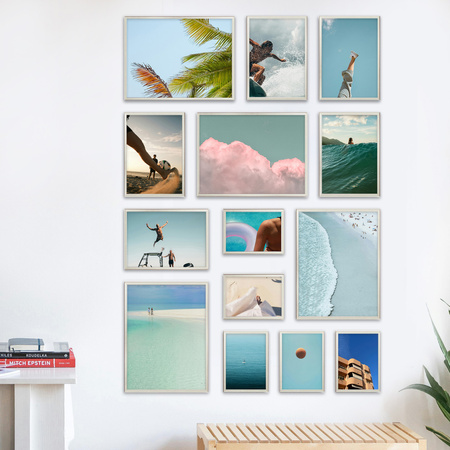 Zestaw srebrnych ramek na 14 zdjęć PRESTO S GF0001