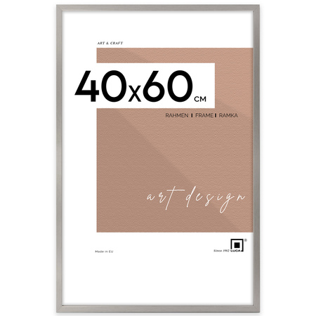 Ramka Srebrna LUX S 40x60 cm