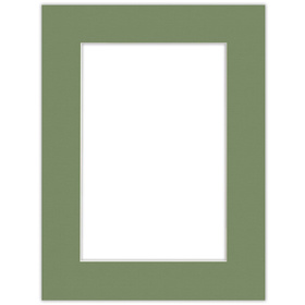 Passe partout 60x80 (40x60) ZIELONE FOREST - LUCA Q5505