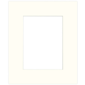 Passe partout 50x60 (30x40) LUCA Q5104 OFF WHITE - BIAŁY
