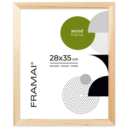 Ramka z drewna surowego RAW 28x35 cm