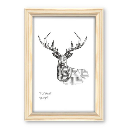 Ramka z drewna surowego SUR I 18x24 cm