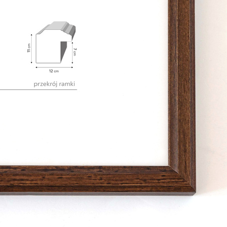 Pakiet ramek drewnianych 5 szt. DRWA 4 PAK 15x21 cm